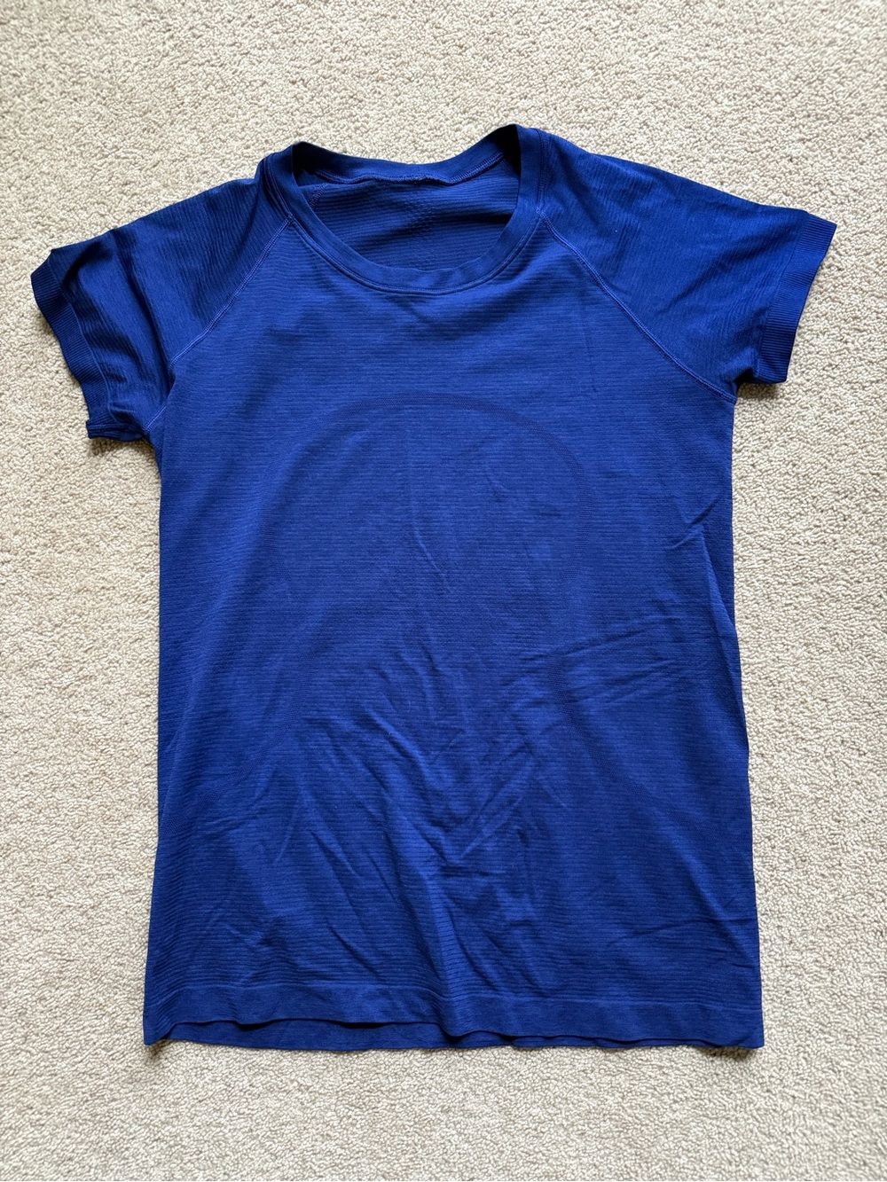 Lululemon swiftly tech short sleeve hip length—Larkspur